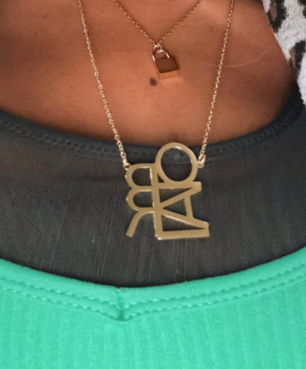 In Other Words - Custom Name Plate Necklace